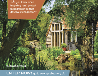 CPRE Bedfordshire, Living Countryside Awaards A5 Leaflet 2014